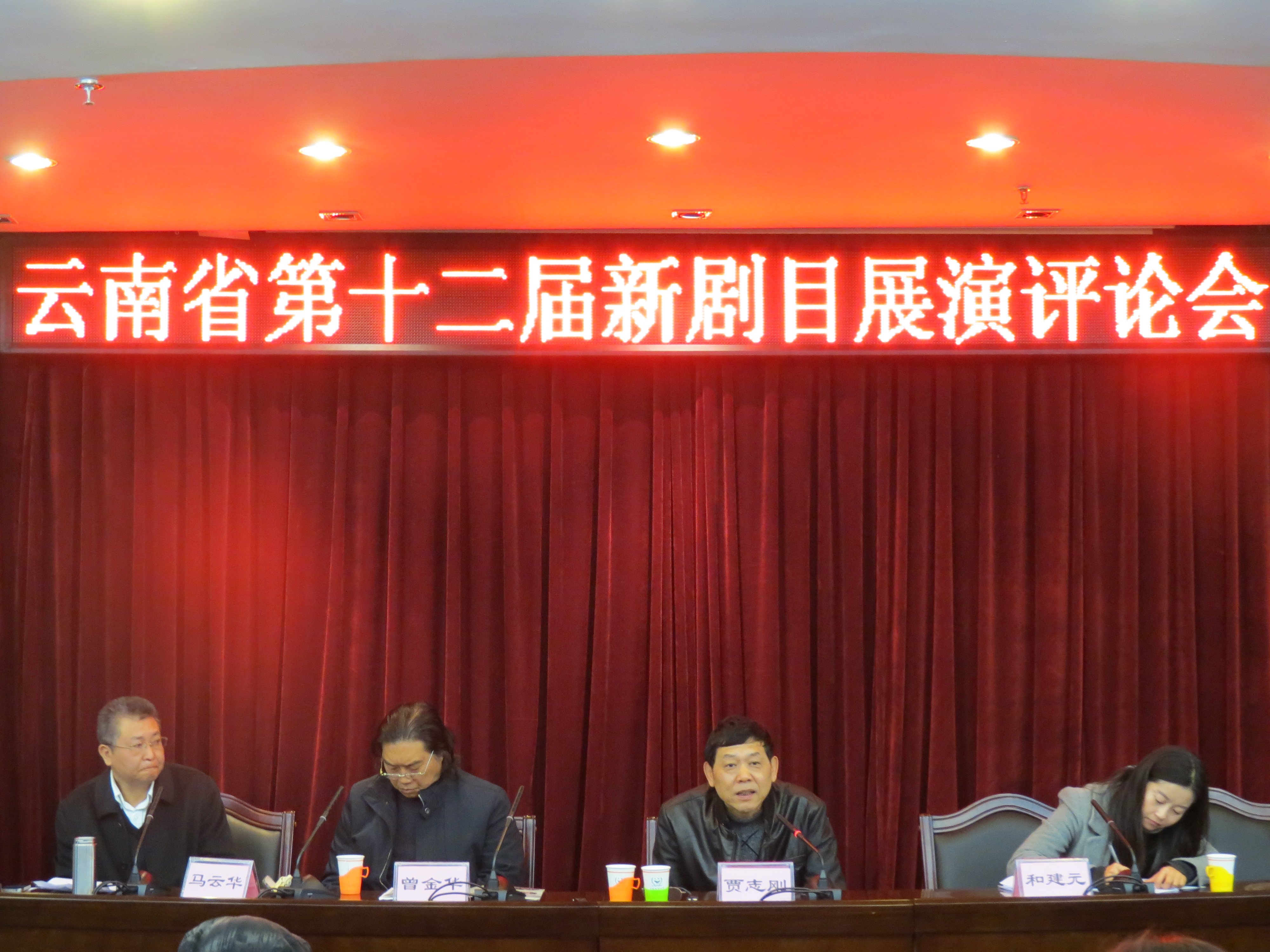 云南省第十二届新剧目展演评论会在省文化厅召开