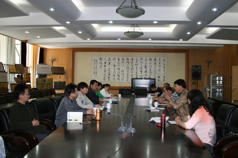 云南人民出版社刘社长率队到我馆交流