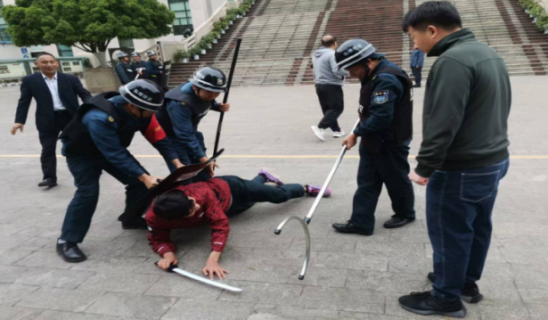 2025年上半年反恐防暴应急消防疏散安全演习