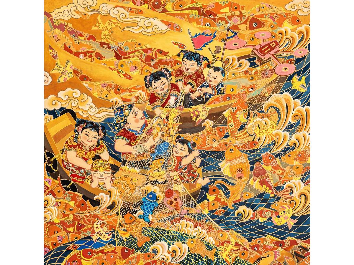 卜艺歆：渔娃闹海纳百福