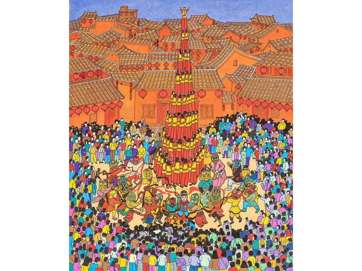 蔡咏申：岁除傩叠万民欢
