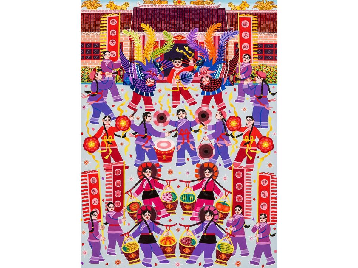 曾艺桃：金凤乐连年
