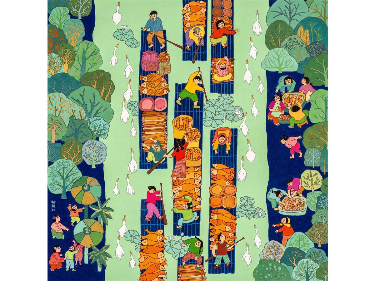 褚艳红：鱼满仓 ·笑满岸
