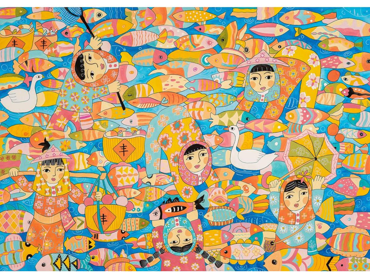 丁静雨：渔家丰景乐悠悠
