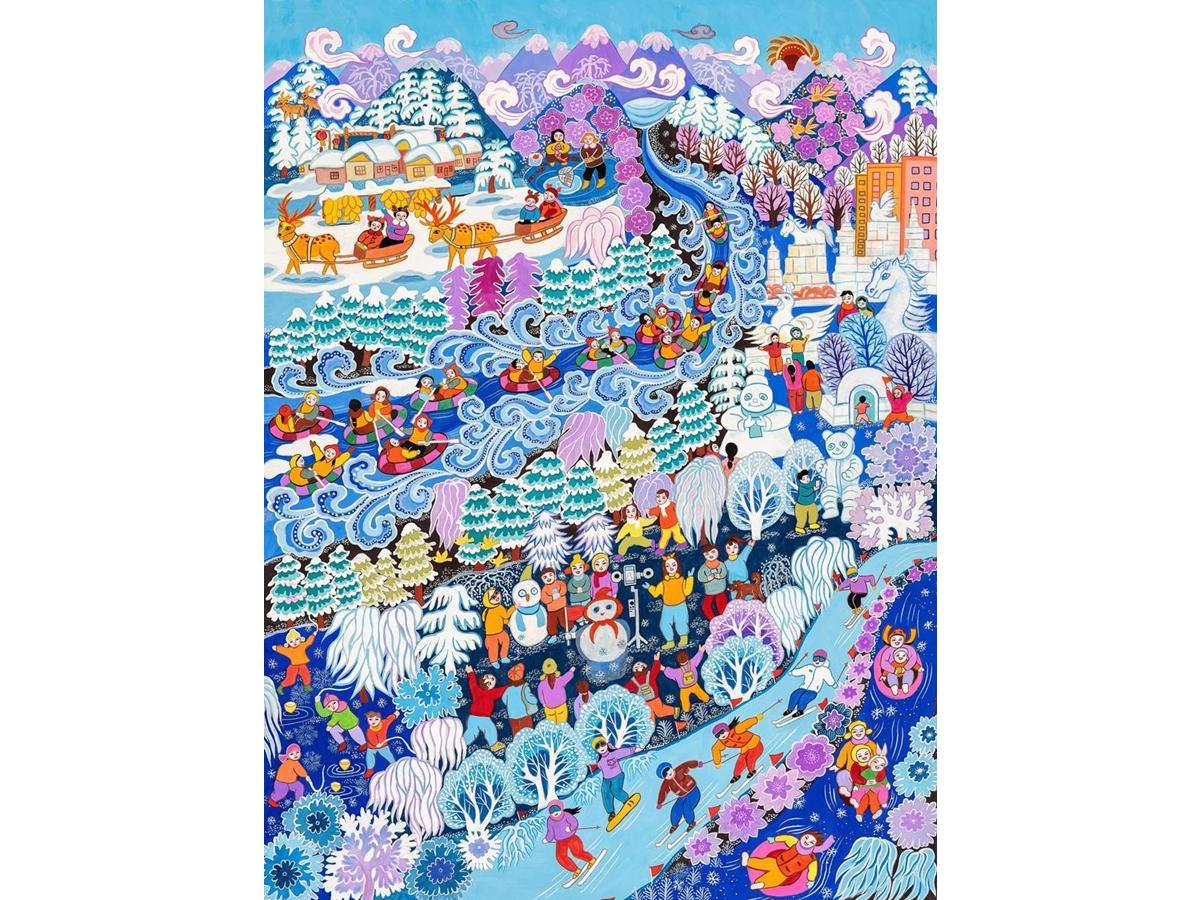 胡家菊：冰天欢腾庆有余
