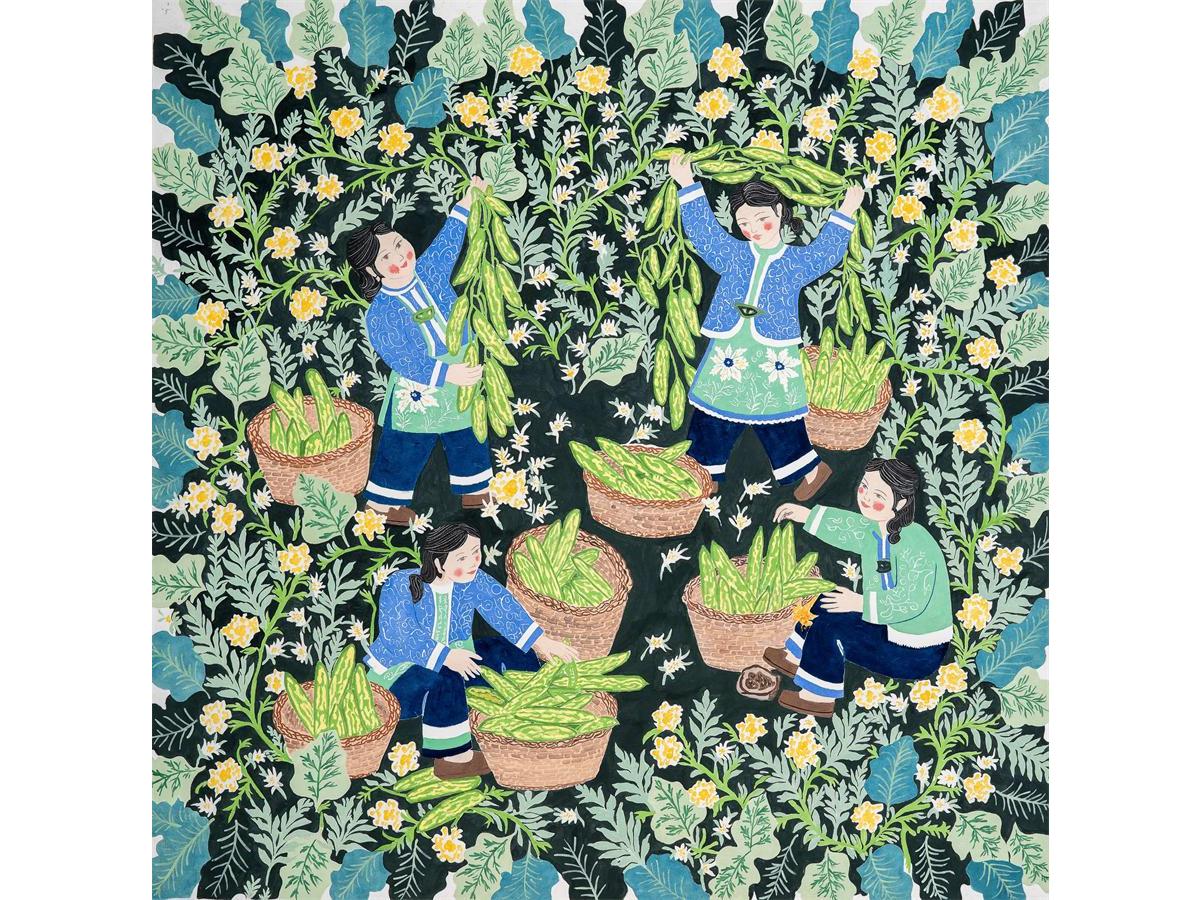 李红：一篓清香入夏来
