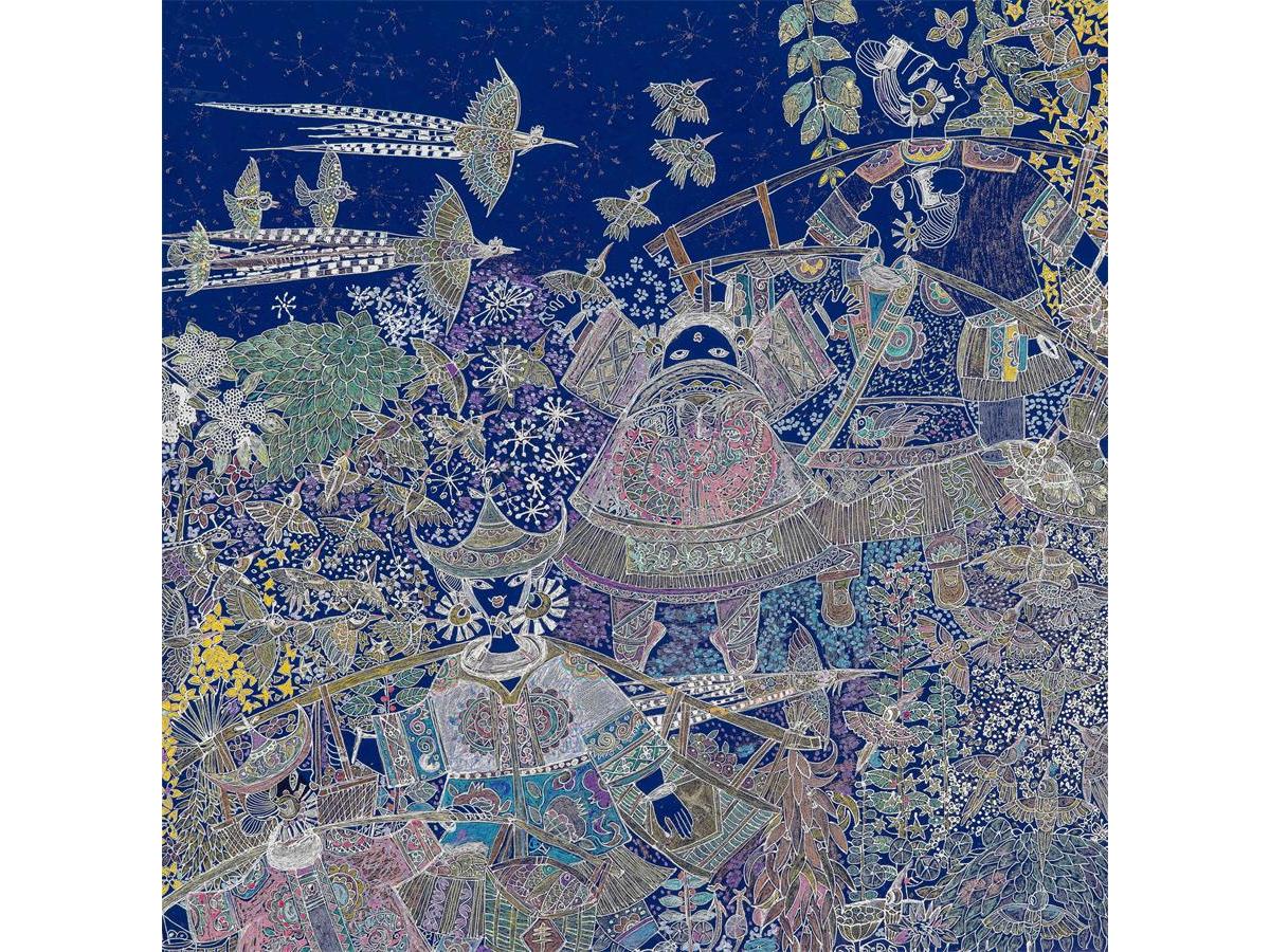 梁语果：鸟逐清风入画来
