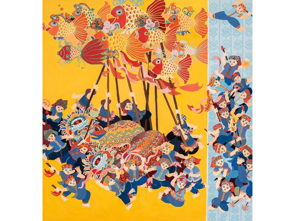 林雪：福满人间鱼乐图
