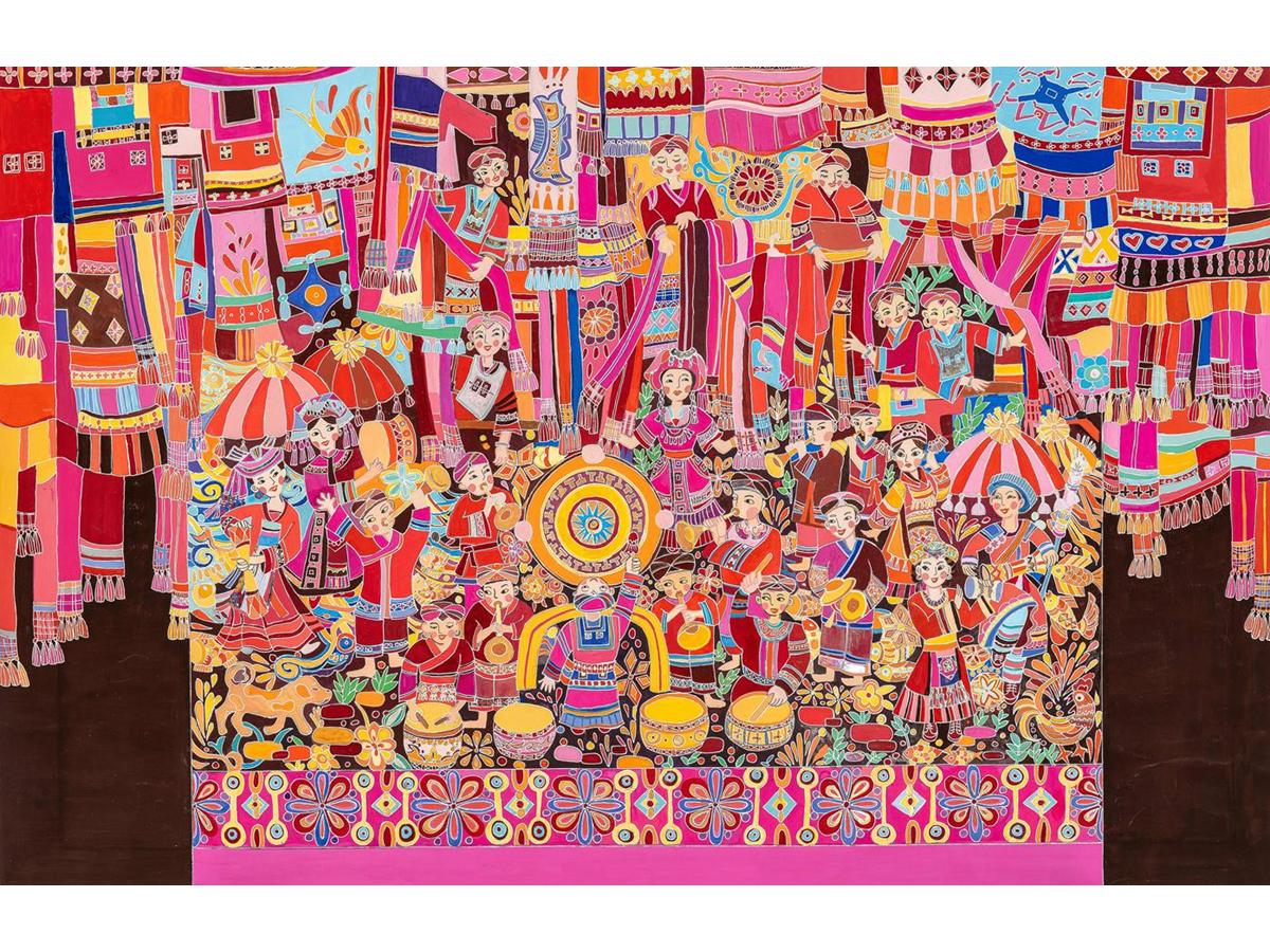 闵洁：晴日晒衣话丰年
