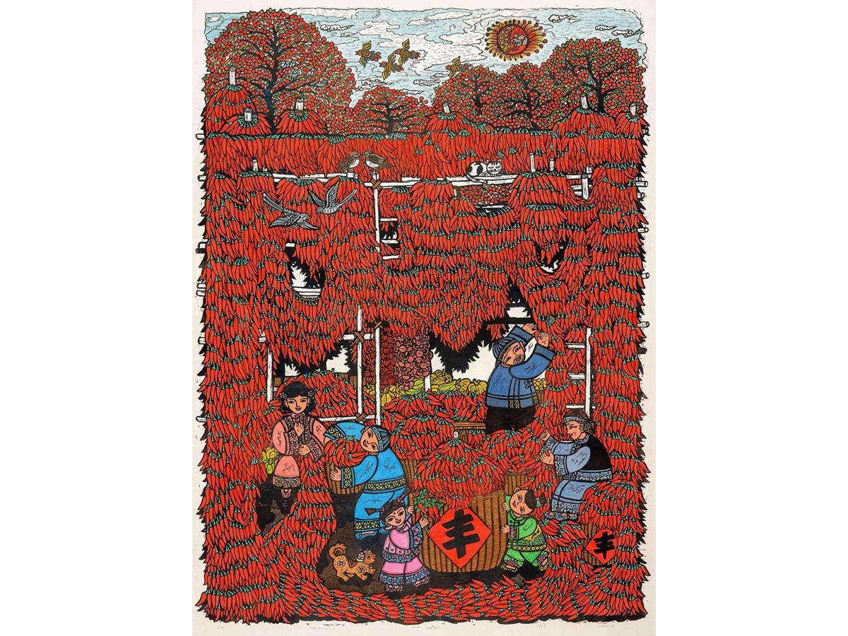 王美萍：火红的日子之二
