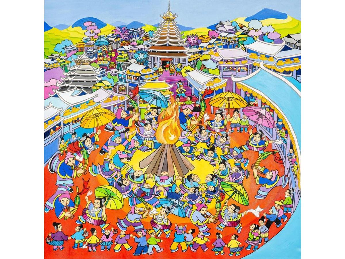 吴凡宇：篝火踩堂迎新春
