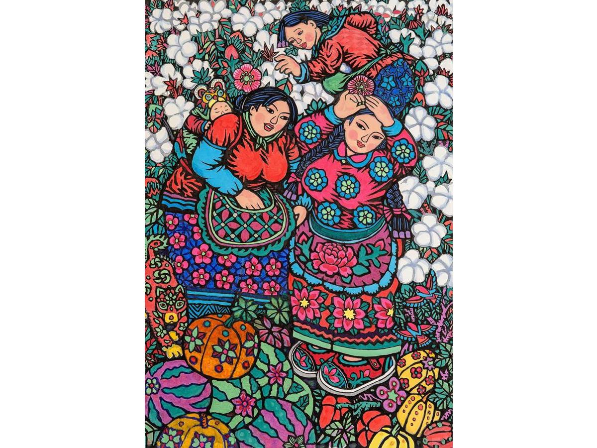 张婷婷：棉田欢歌
