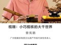 名师讲坛|榄雕：小巧榄核的大千世界